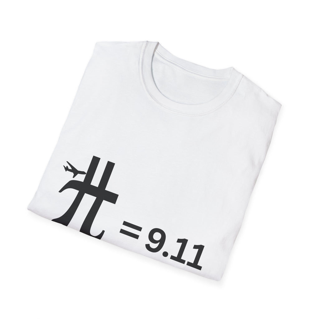 Pi Symbol with Airplane = 9.11 Graphic Tee