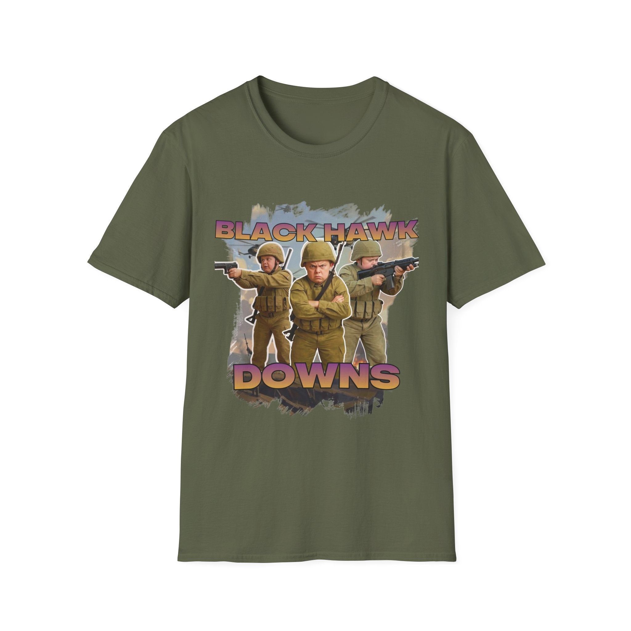 The "Black Hawk Downs" Parody Tee