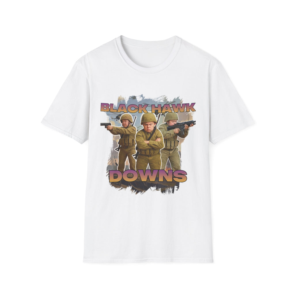 The "Black Hawk Downs" Parody Tee