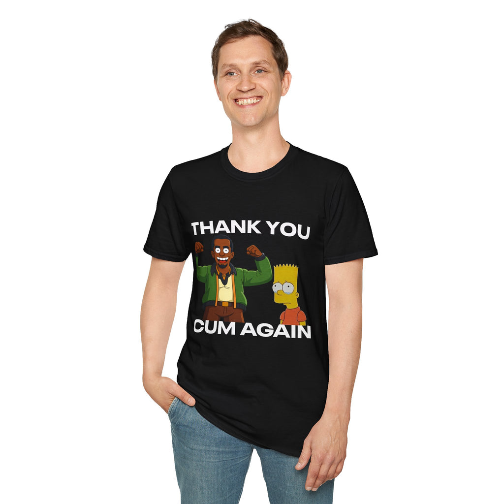 Diddy "Thank You Cum Again" Funny Tee