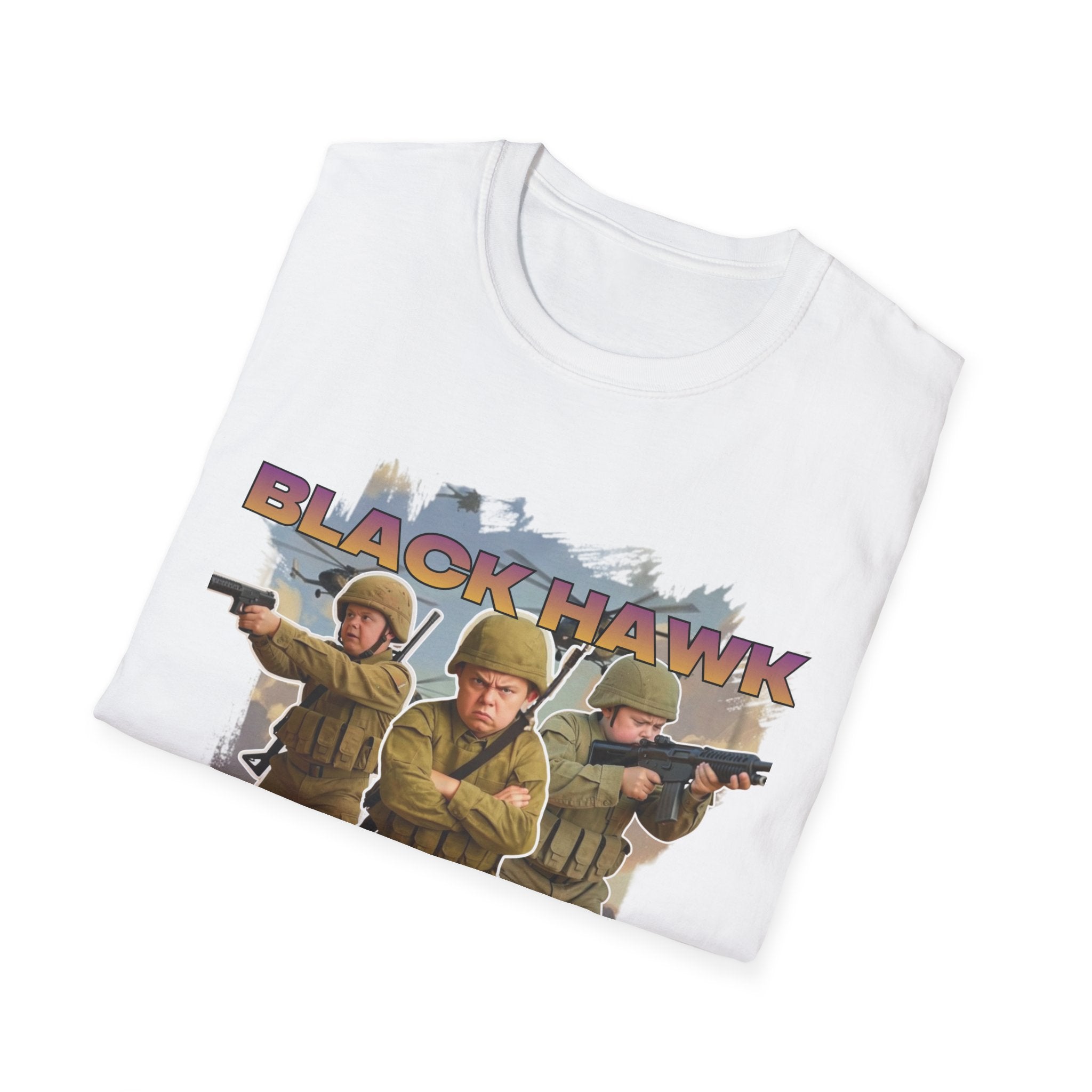 The "Black Hawk Downs" Parody Tee