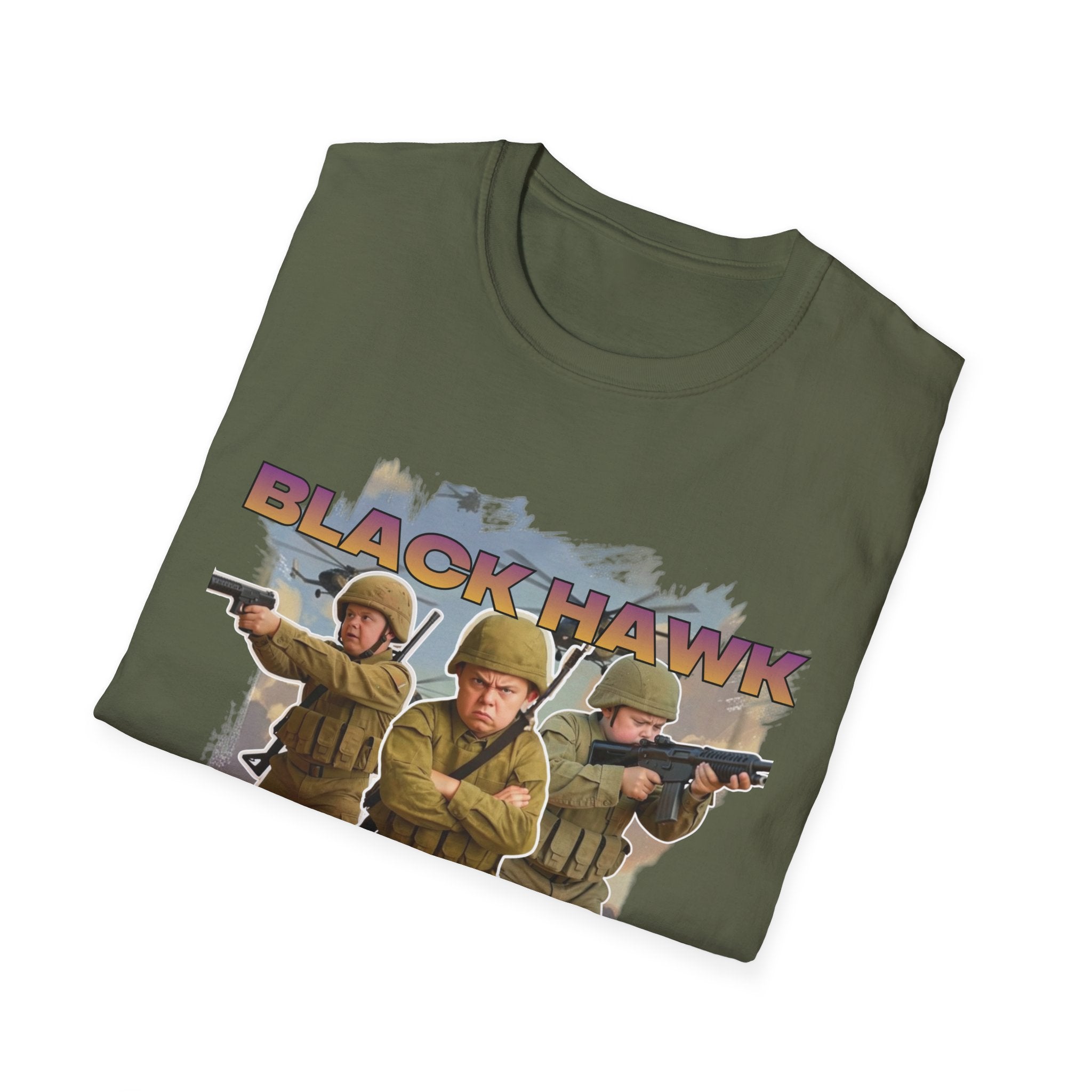 The "Black Hawk Downs" Parody Tee