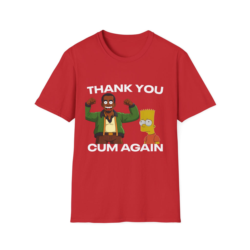 Diddy "Thank You Cum Again" Funny Tee