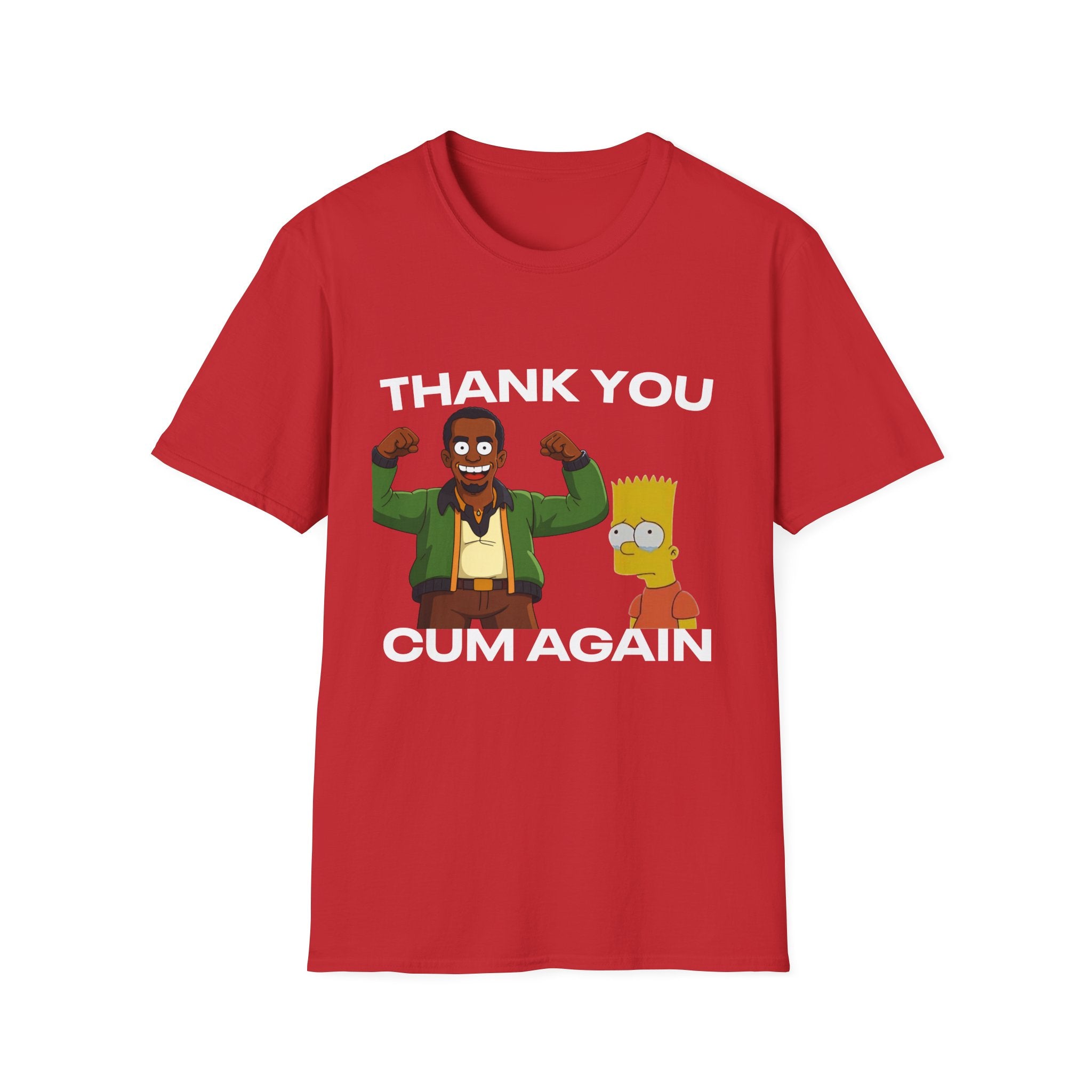 Diddy "Thank You Cum Again" Funny Tee